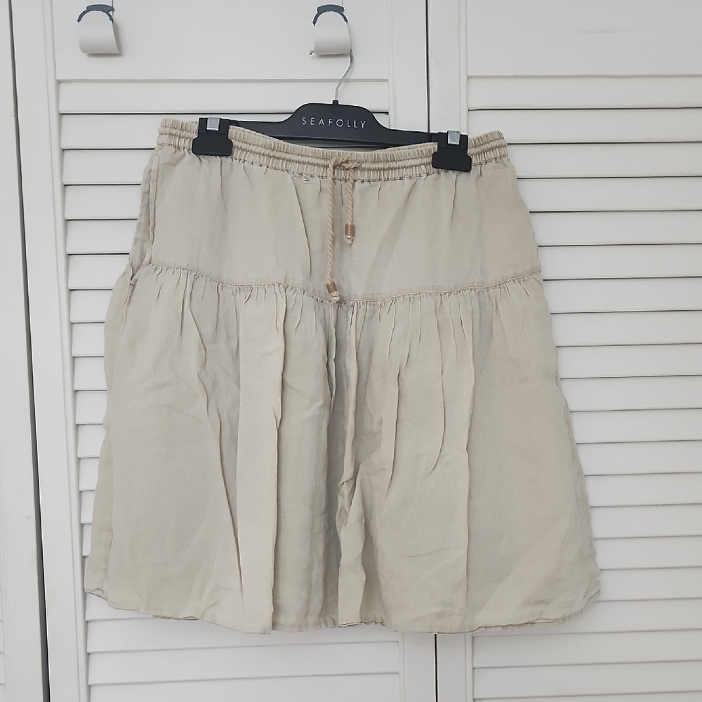 Yessica Cream Skirt